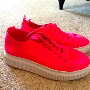 Nordstrom neon pink shoes
